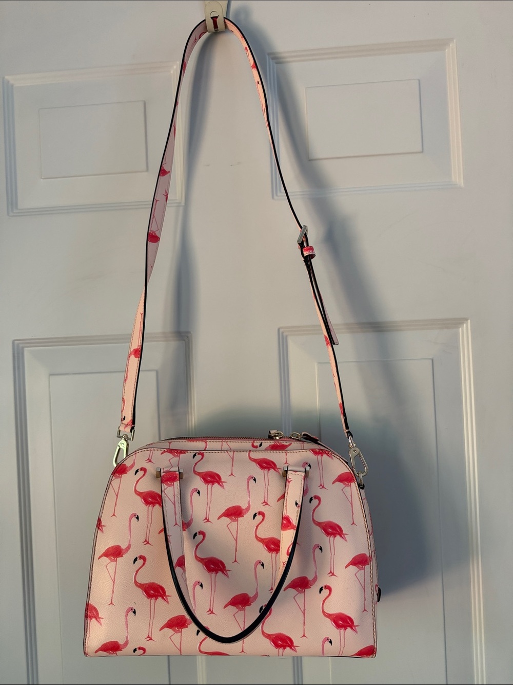 kate spade Pink Flamingo Bag with Logo Lining - Picture 2 of 4